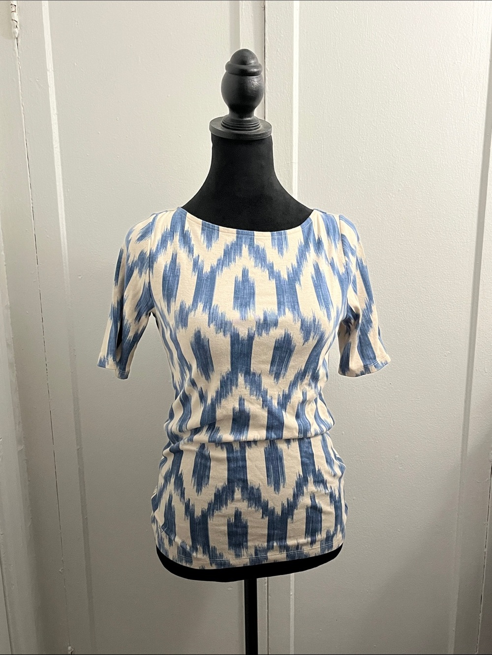 Ralph Lauren ikat short sleeve top
